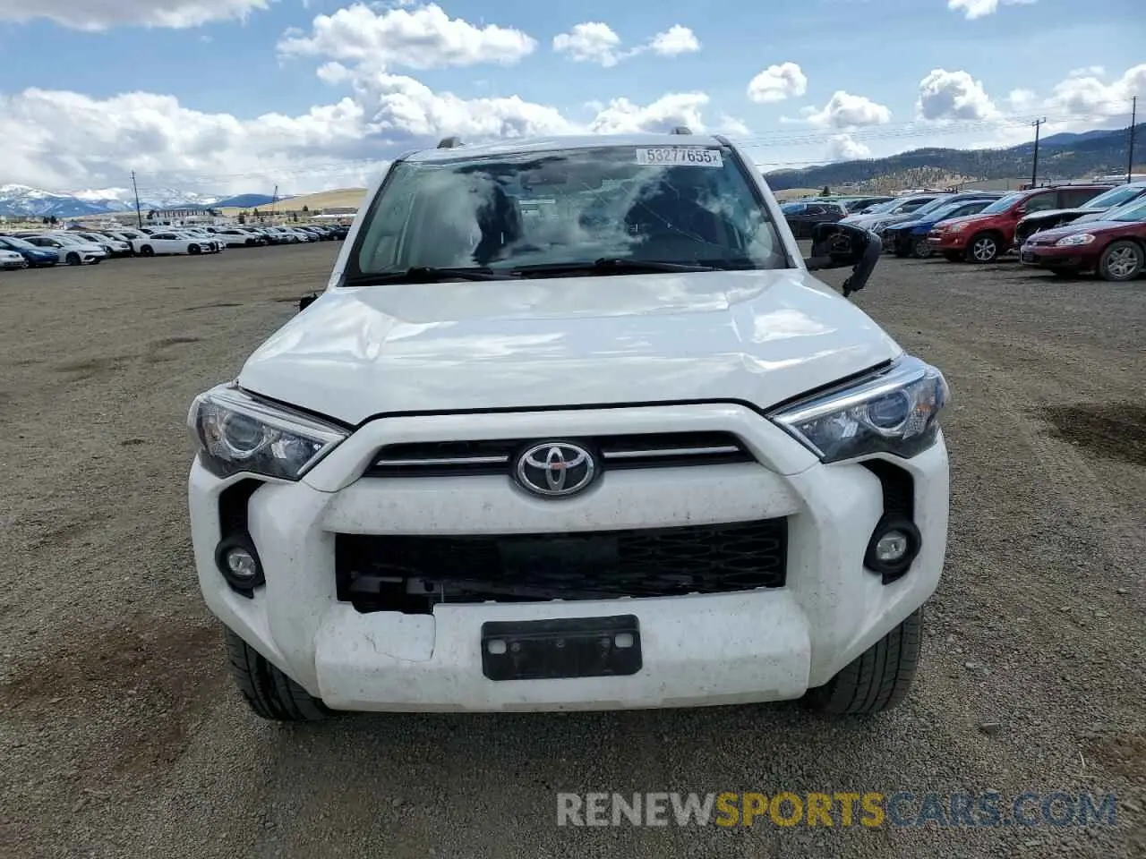 5 Photograph of a damaged car JTEMU5JR0M5876409 TOYOTA 4RUNNER 2021