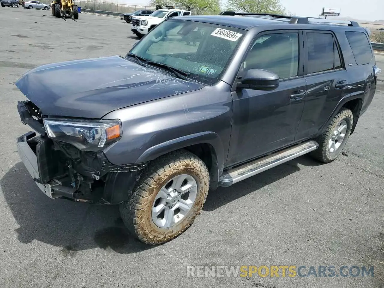 1 Photograph of a damaged car JTEMU5JR0M5962609 TOYOTA 4RUNNER 2021