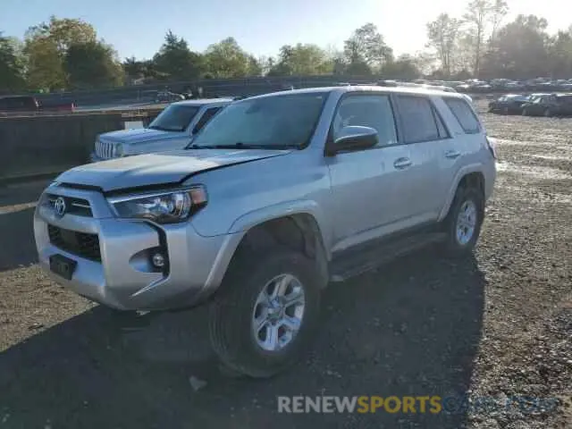 1 Photograph of a damaged car JTEMU5JR1M5901477 TOYOTA 4RUNNER 2021
