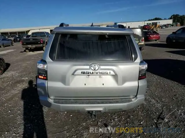 6 Photograph of a damaged car JTEMU5JR1M5901477 TOYOTA 4RUNNER 2021