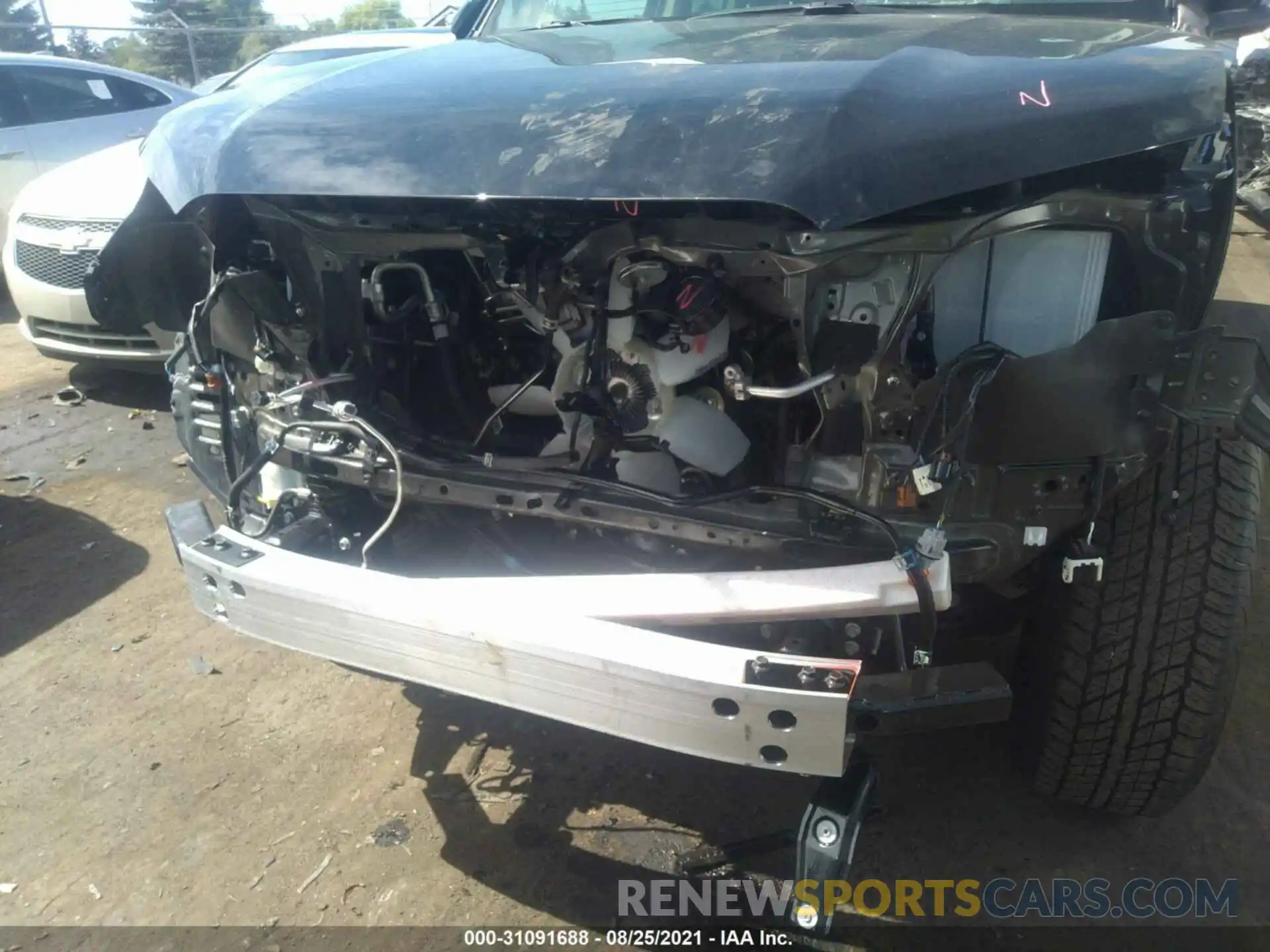 6 Photograph of a damaged car JTEMU5JR1M5938688 TOYOTA 4RUNNER 2021