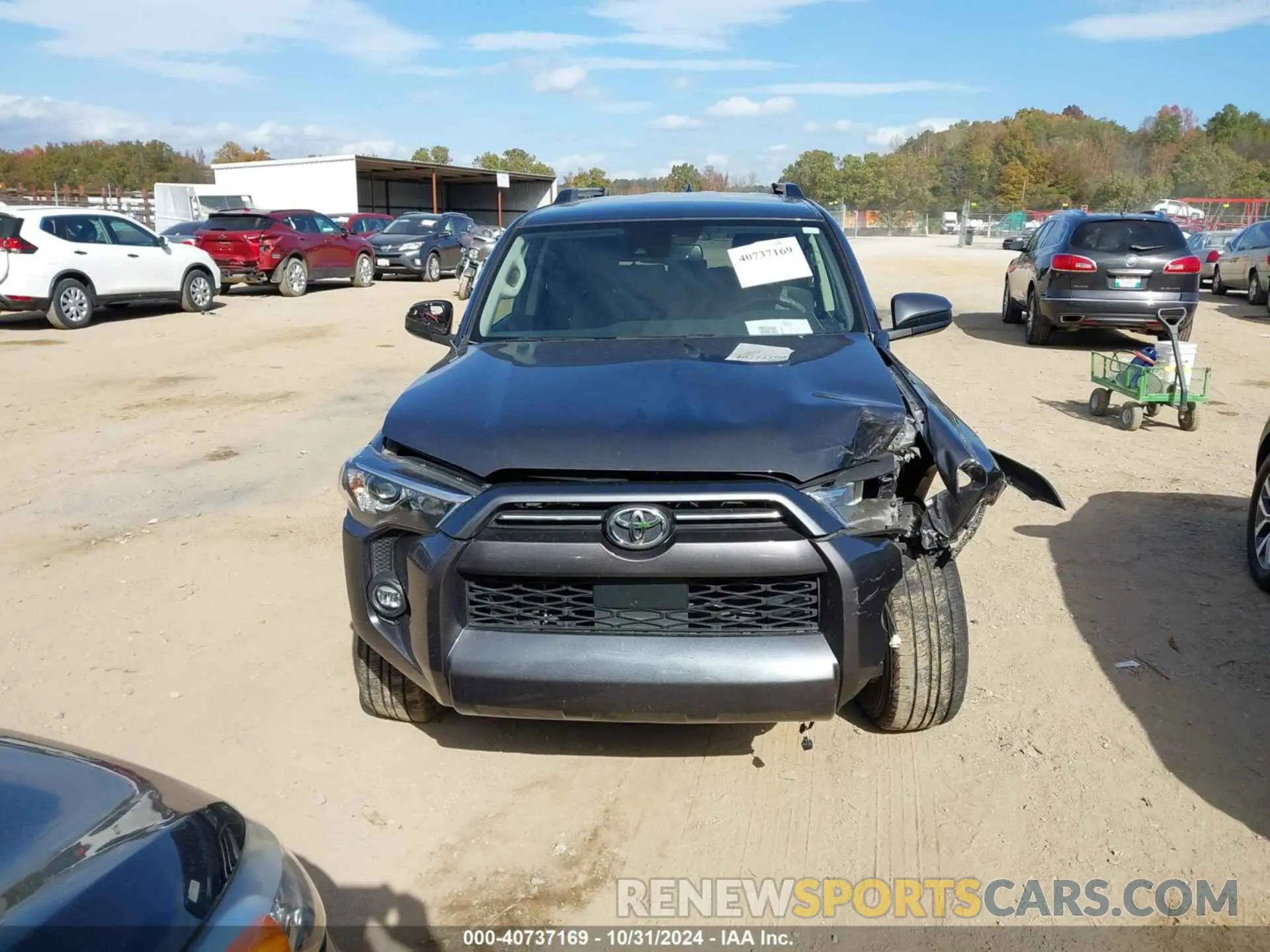 12 Photograph of a damaged car JTEMU5JR2M5947822 TOYOTA 4RUNNER 2021
