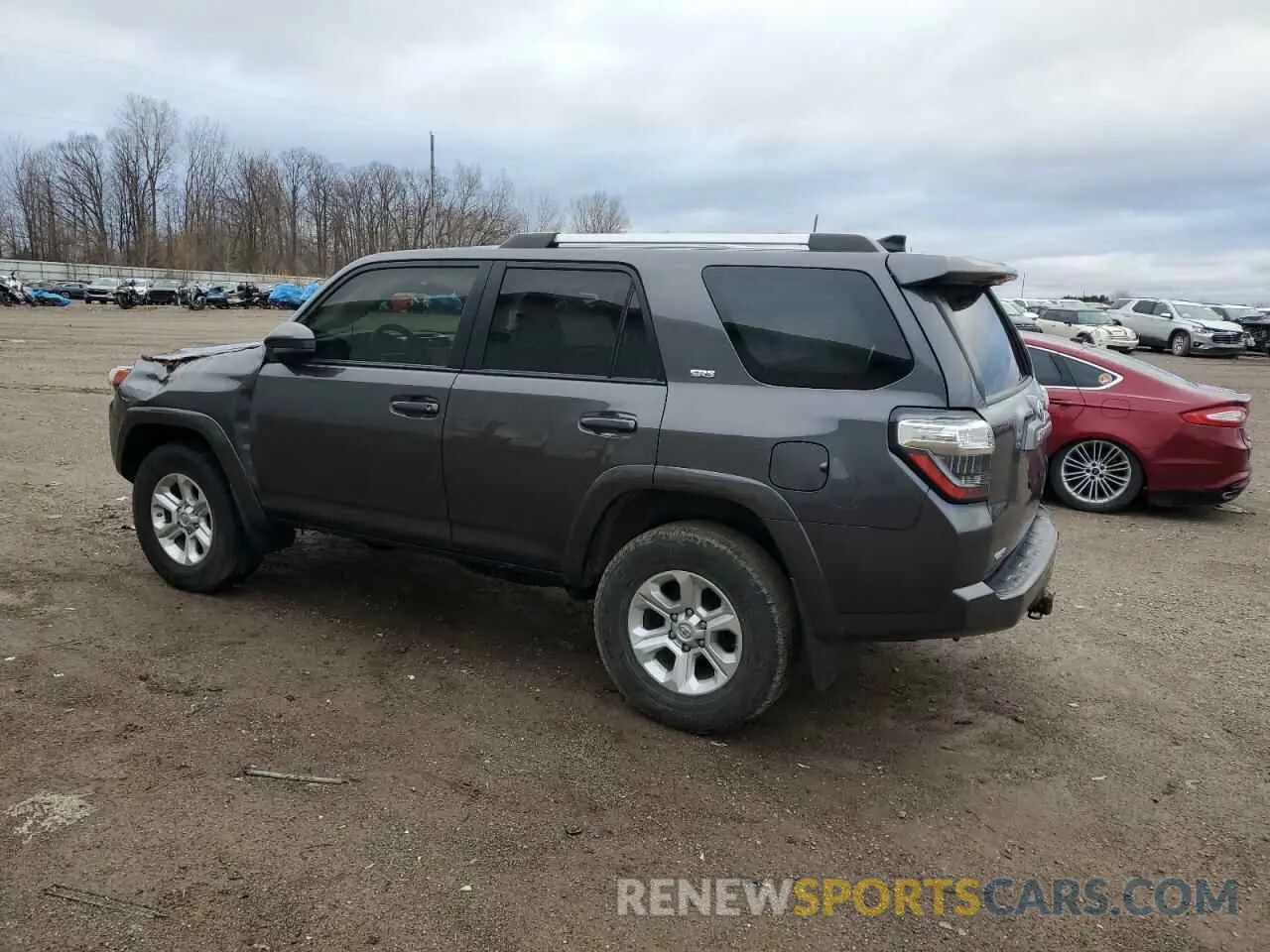 2 Photograph of a damaged car JTEMU5JR3M5840827 TOYOTA 4RUNNER 2021