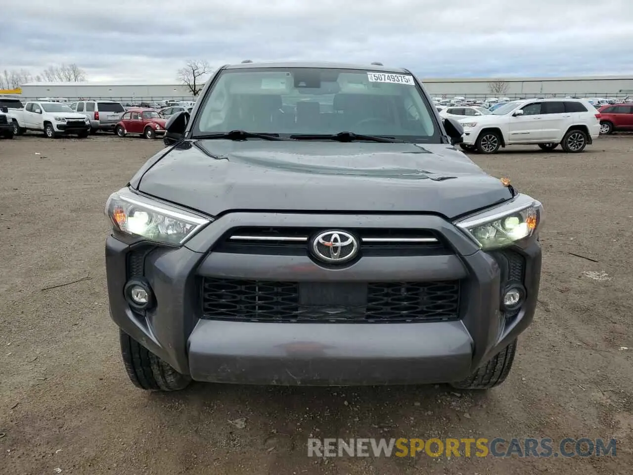 5 Photograph of a damaged car JTEMU5JR3M5840827 TOYOTA 4RUNNER 2021