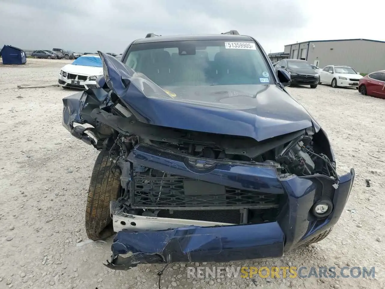 5 Photograph of a damaged car JTEMU5JR4M5917821 TOYOTA 4RUNNER 2021
