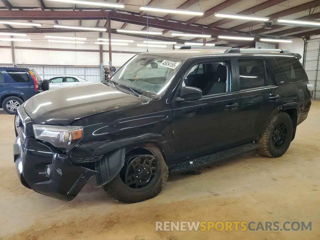 1 Photograph of a damaged car JTEMU5JR5M5933445 TOYOTA 4RUNNER 2021