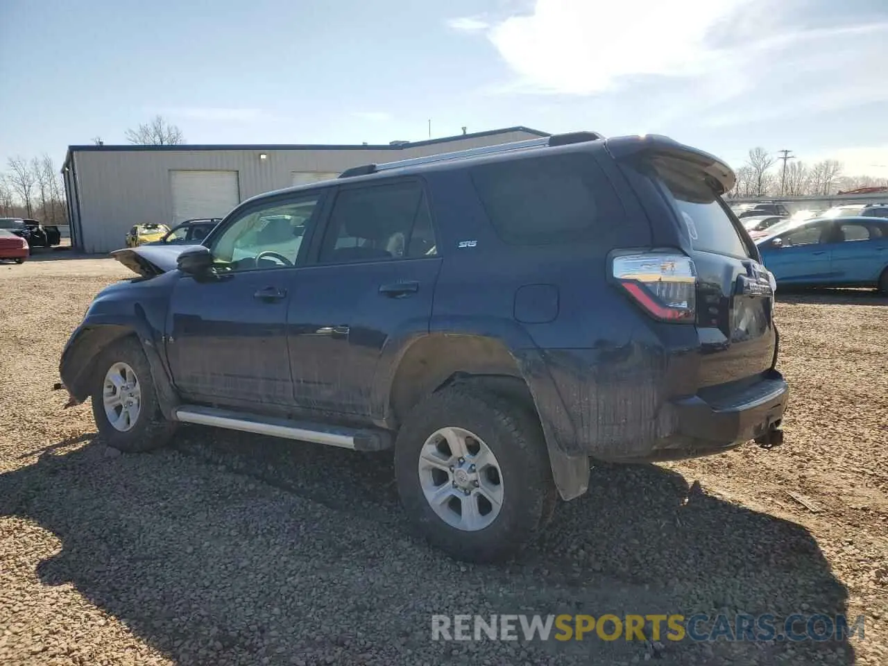 2 Photograph of a damaged car JTEMU5JR6M5857962 TOYOTA 4RUNNER 2021