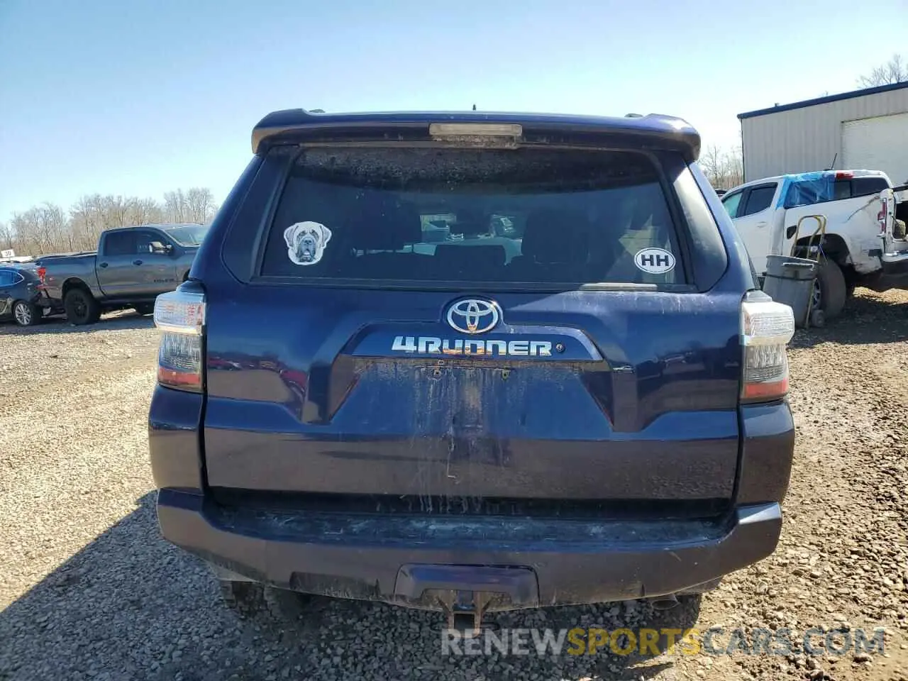 6 Photograph of a damaged car JTEMU5JR6M5857962 TOYOTA 4RUNNER 2021