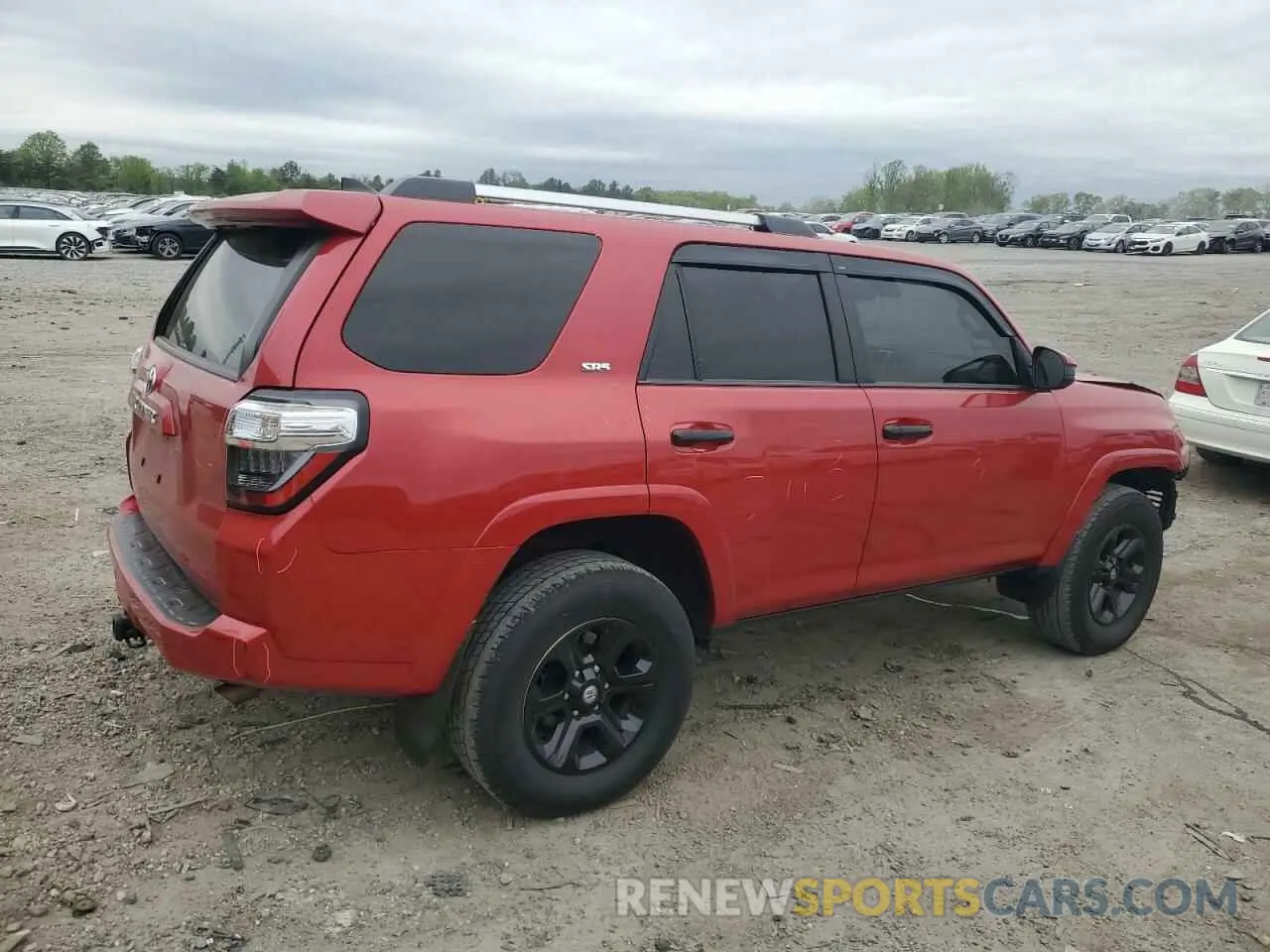 3 Photograph of a damaged car JTEMU5JR7M5933513 TOYOTA 4RUNNER 2021