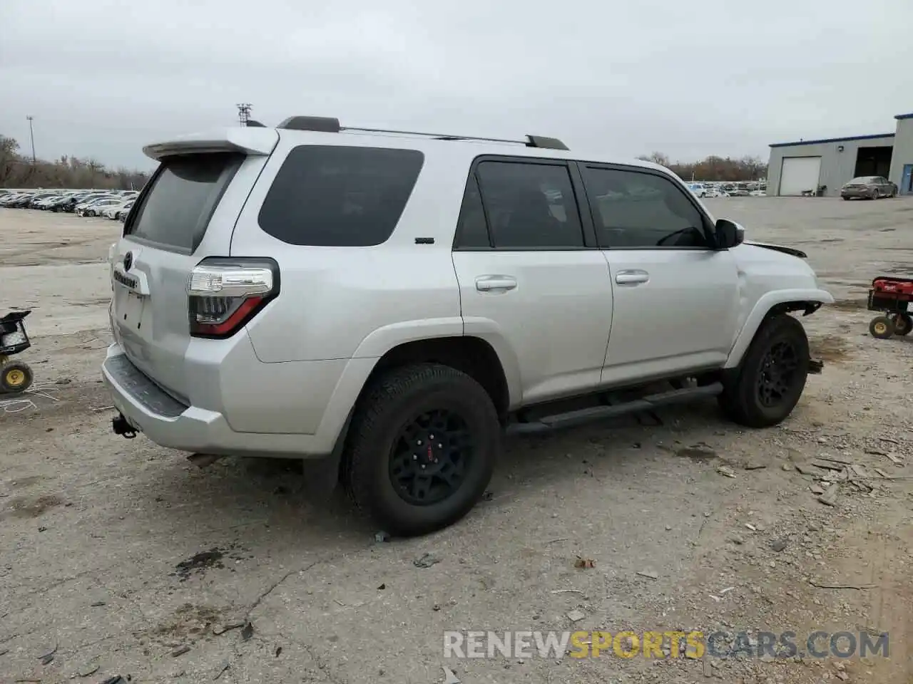 3 Photograph of a damaged car JTEMU5JR7M5964146 TOYOTA 4RUNNER 2021