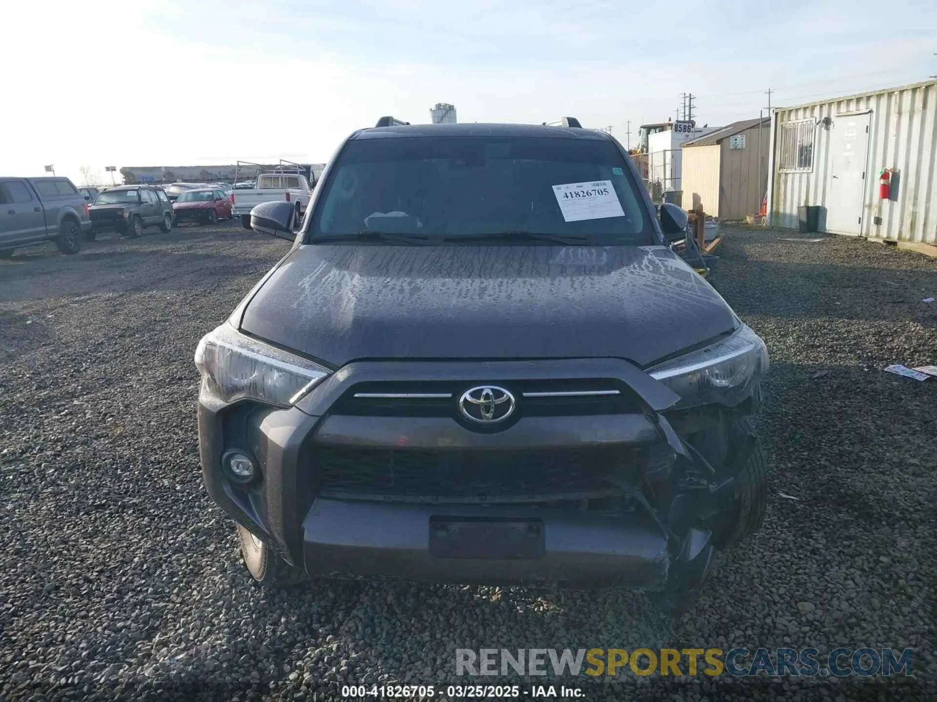 11 Photograph of a damaged car JTEMU5JR8M5878358 TOYOTA 4RUNNER 2021