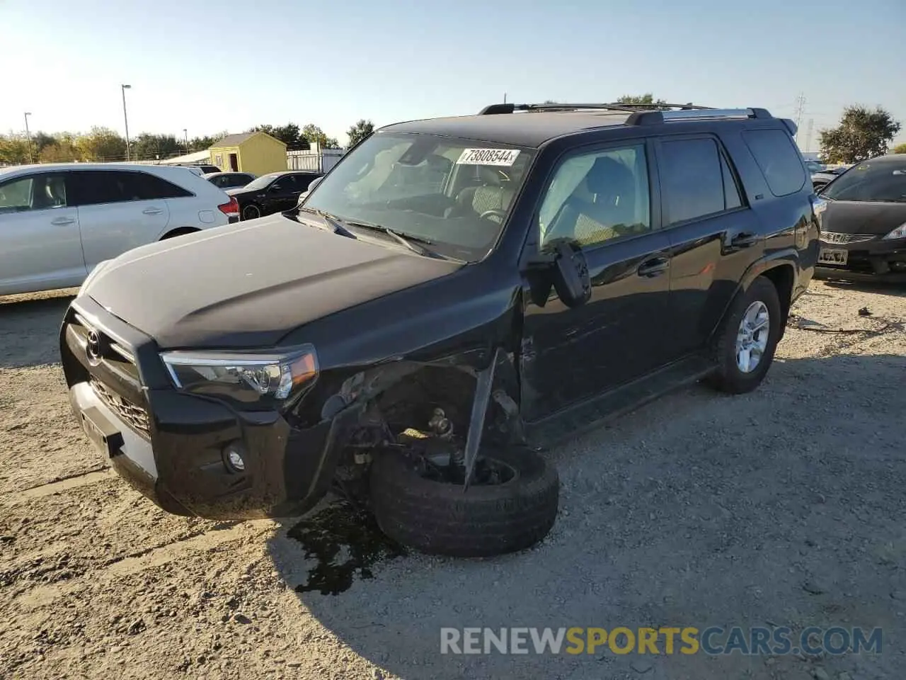 1 Photograph of a damaged car JTEMU5JR8M5905395 TOYOTA 4RUNNER 2021