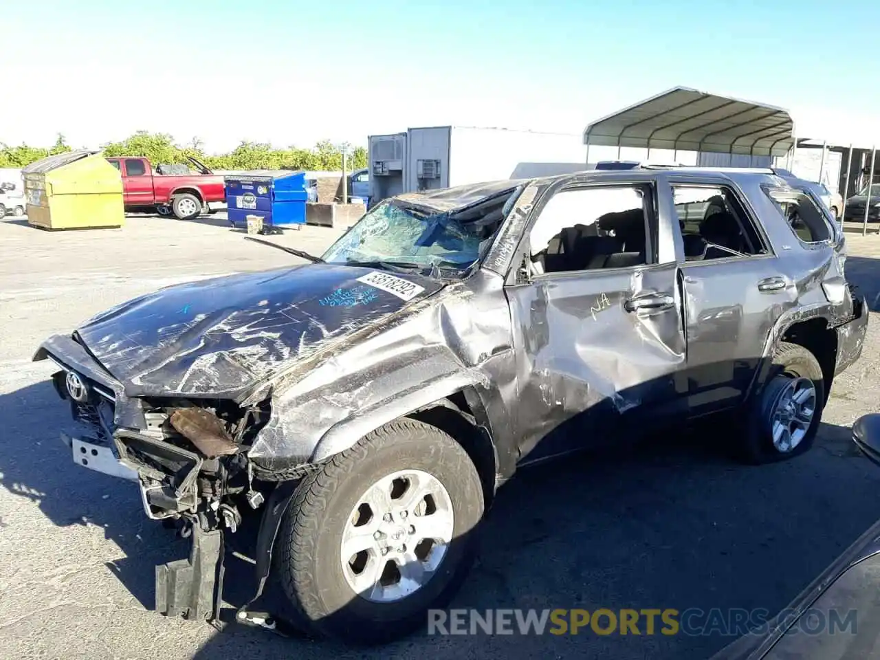 9 Photograph of a damaged car JTEMU5JR9M5902974 TOYOTA 4RUNNER 2021