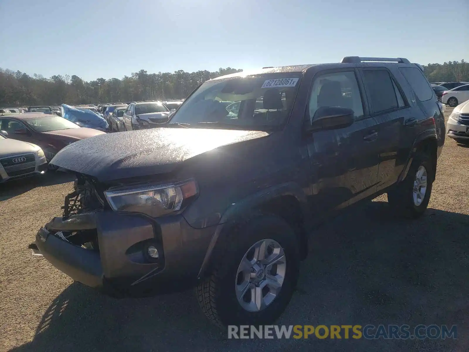 2 Photograph of a damaged car JTEMU5JR9M5915112 TOYOTA 4RUNNER 2021