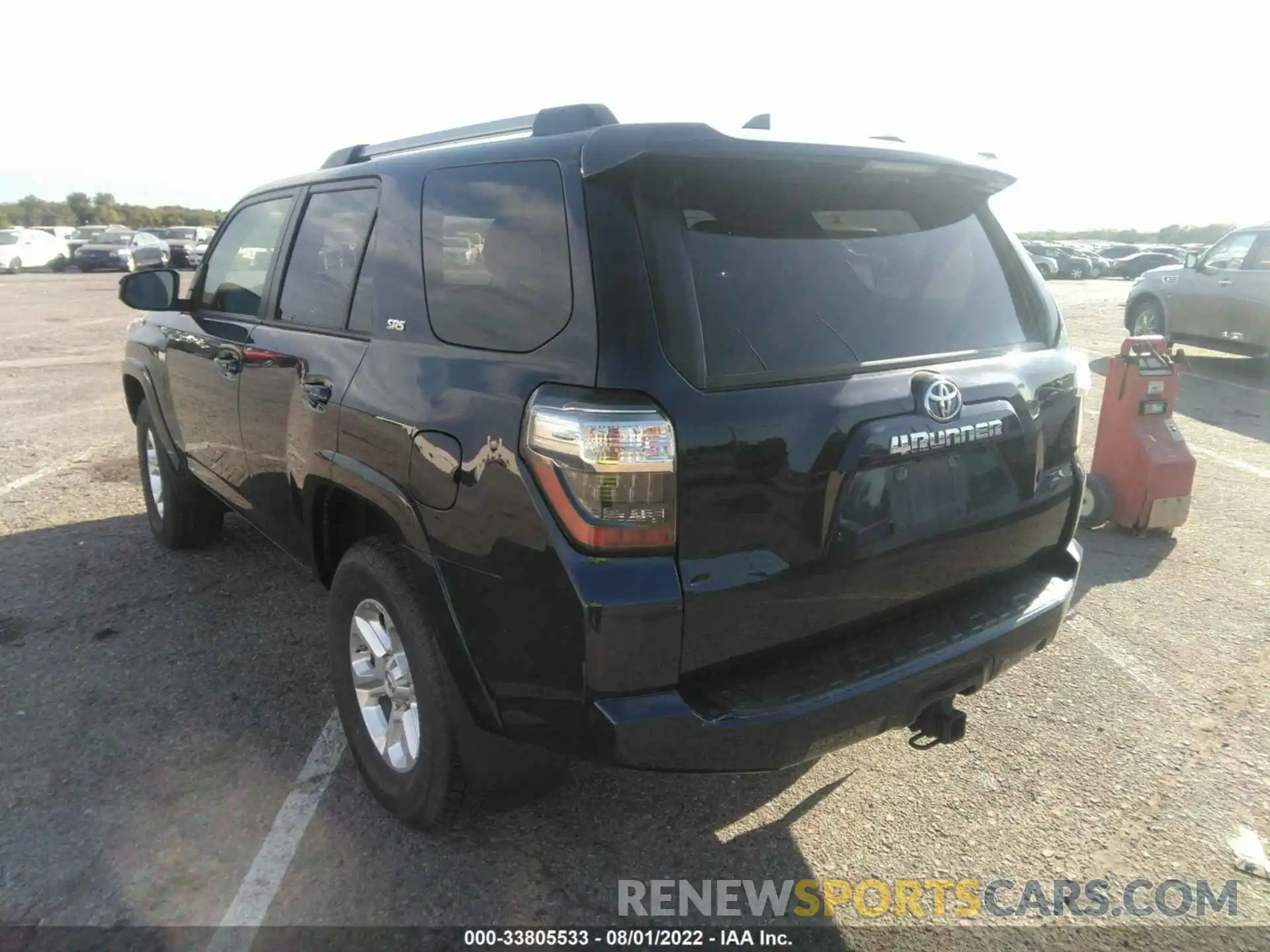 3 Photograph of a damaged car JTEMU5JR9M5930970 TOYOTA 4RUNNER 2021