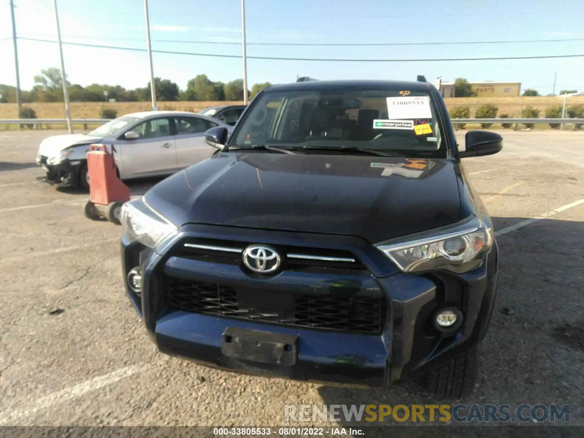 6 Photograph of a damaged car JTEMU5JR9M5930970 TOYOTA 4RUNNER 2021