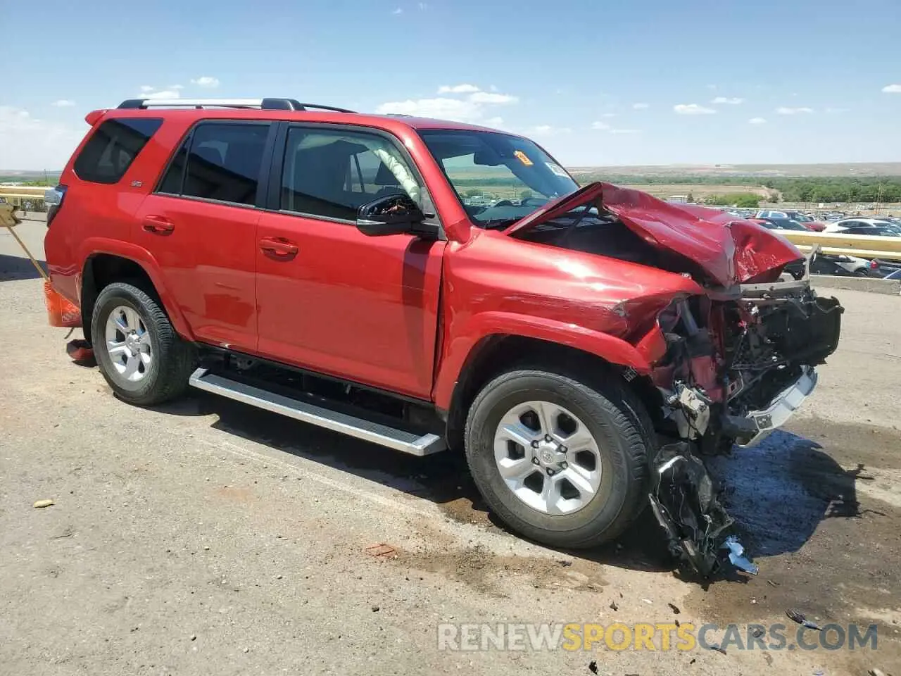 4 Photograph of a damaged car JTENU5JR0M5856455 TOYOTA 4RUNNER 2021