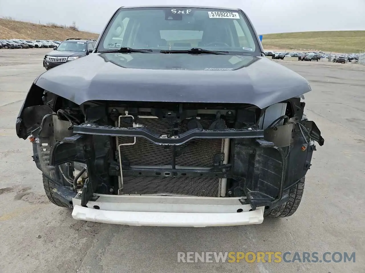 5 Photograph of a damaged car JTENU5JR0M5932949 TOYOTA 4RUNNER 2021