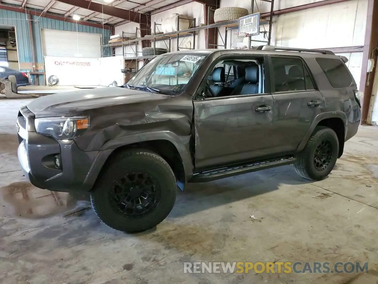 1 Photograph of a damaged car JTENU5JR0M5945913 TOYOTA 4RUNNER 2021