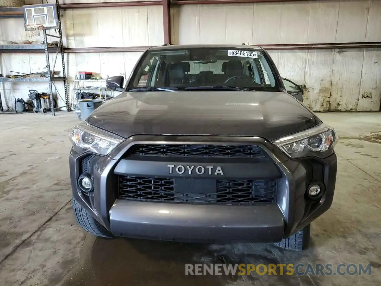 5 Photograph of a damaged car JTENU5JR0M5945913 TOYOTA 4RUNNER 2021