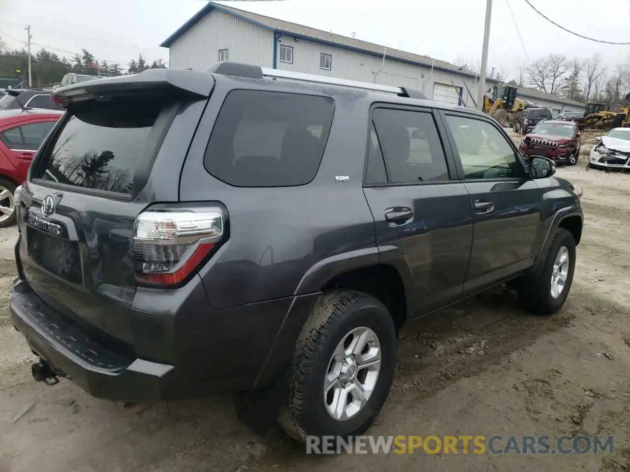 4 Photograph of a damaged car JTENU5JR2M5857218 TOYOTA 4RUNNER 2021