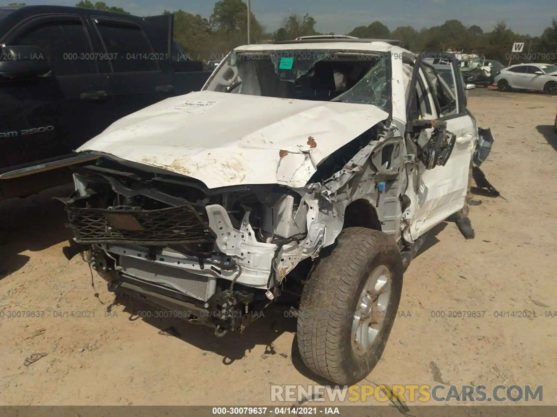 6 Photograph of a damaged car JTENU5JR3M5884881 TOYOTA 4RUNNER 2021