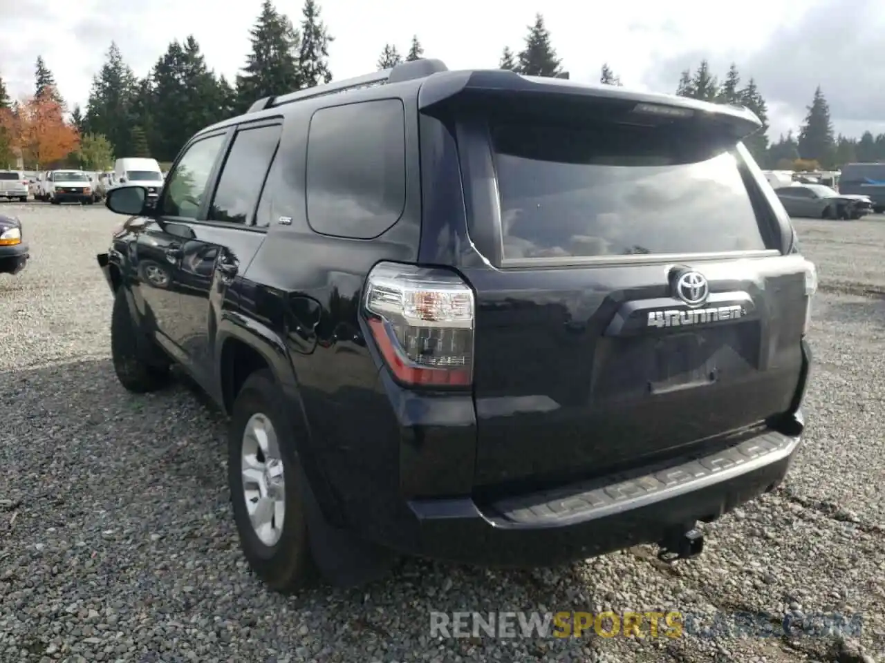 3 Photograph of a damaged car JTENU5JR5M5845001 TOYOTA 4RUNNER 2021