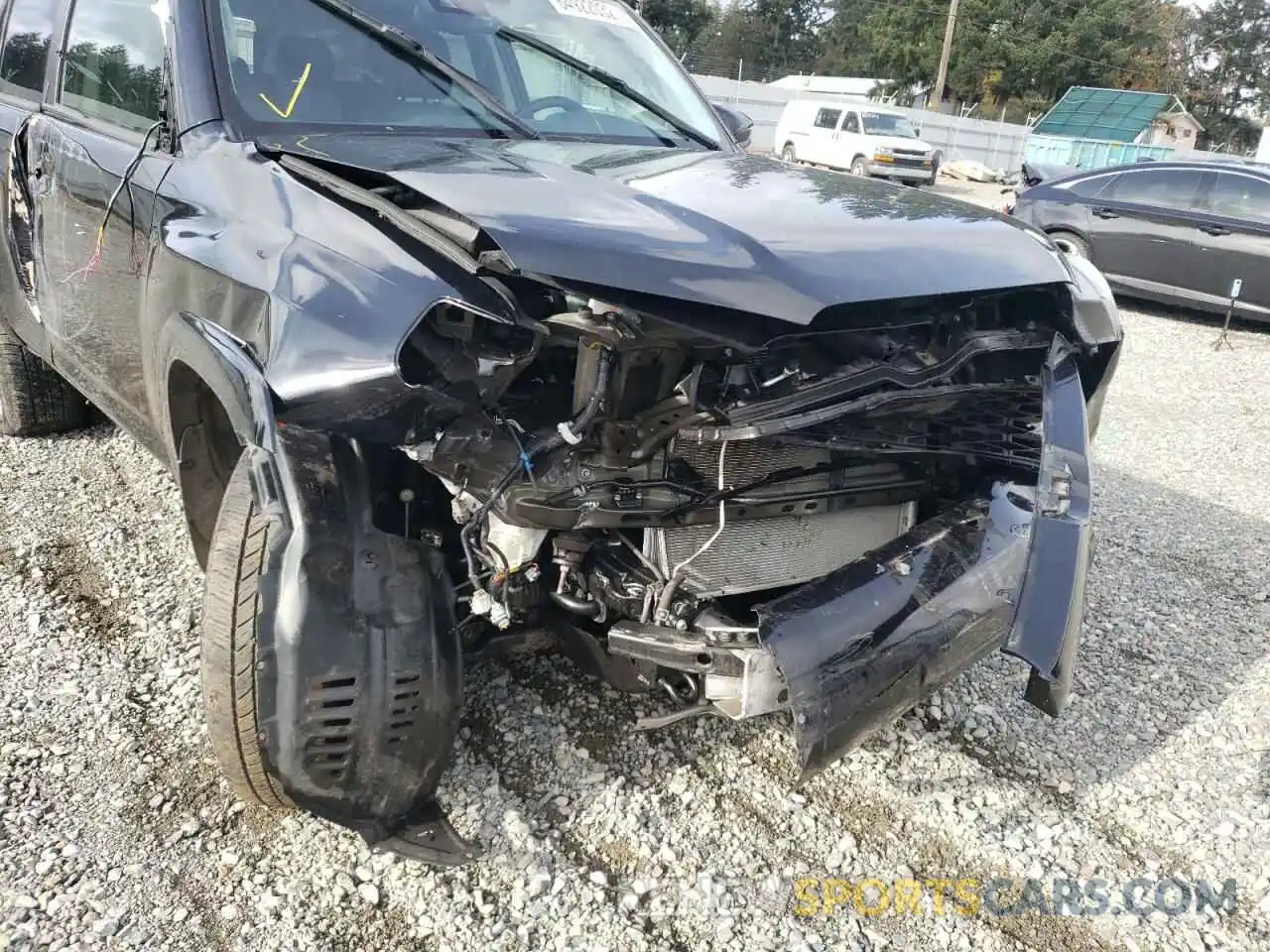 9 Photograph of a damaged car JTENU5JR5M5845001 TOYOTA 4RUNNER 2021