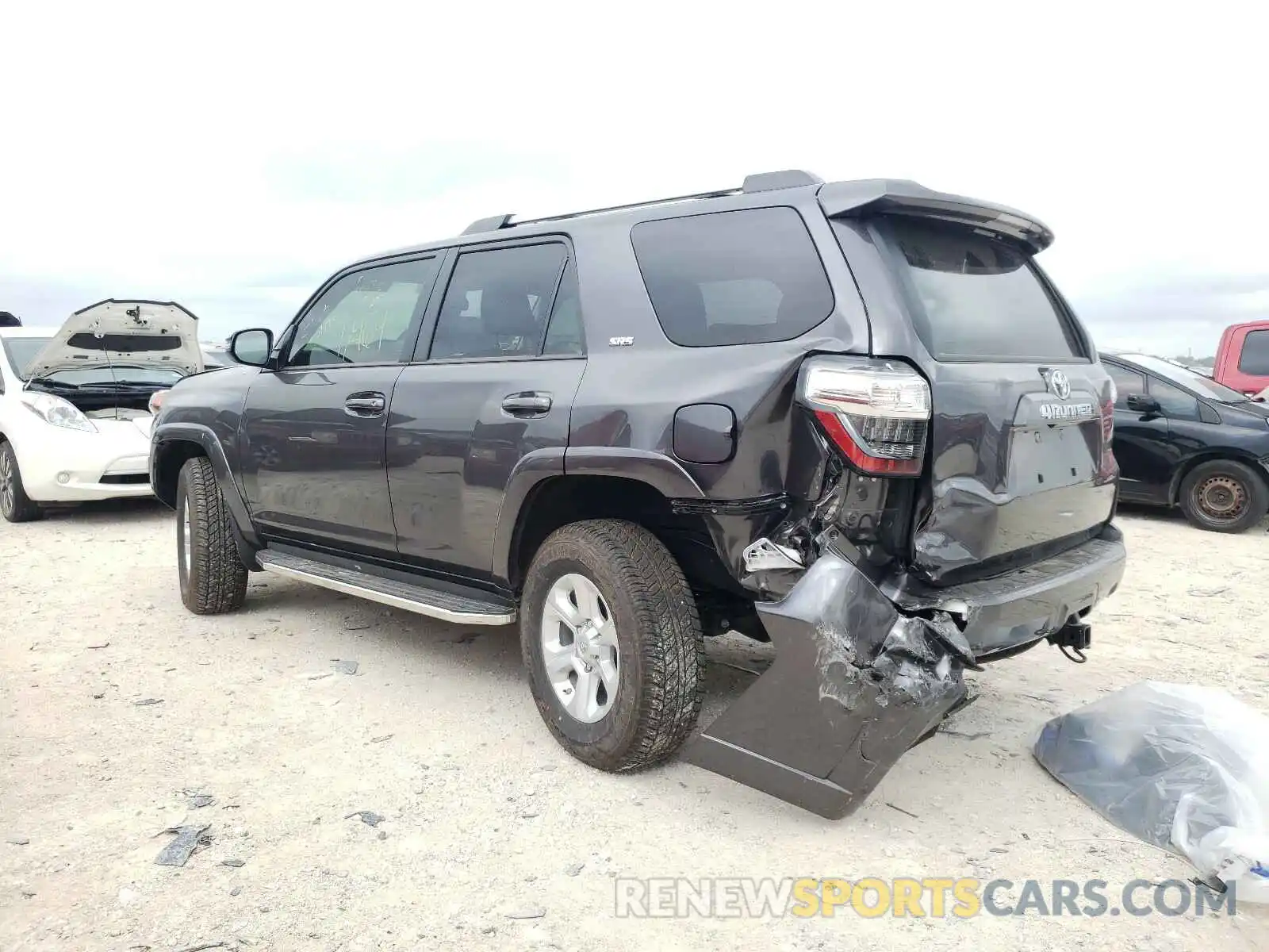 3 Photograph of a damaged car JTENU5JR5M5867418 TOYOTA 4RUNNER 2021