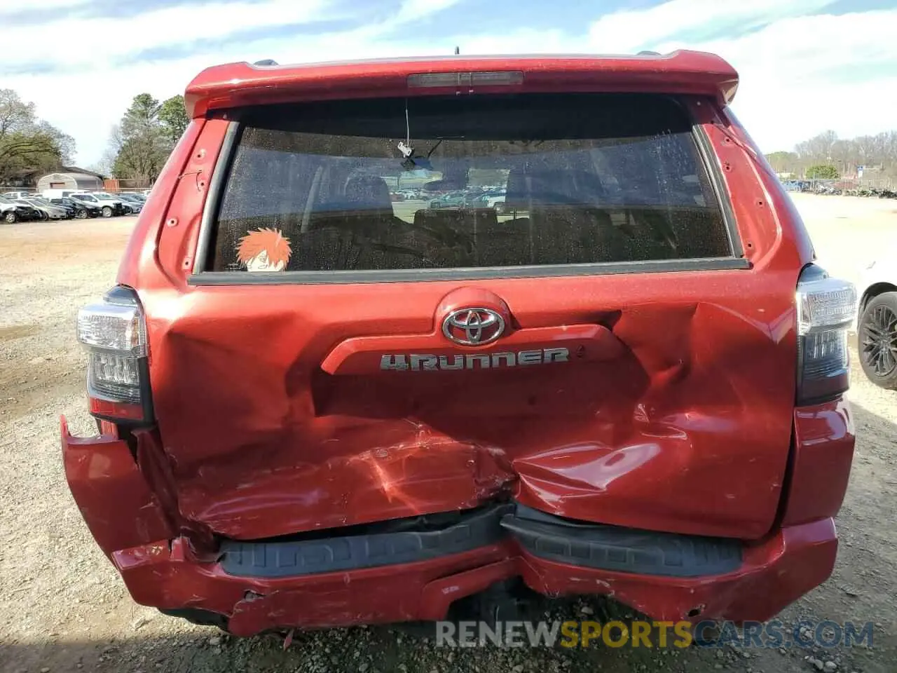 6 Photograph of a damaged car JTENU5JR5M5903821 TOYOTA 4RUNNER 2021