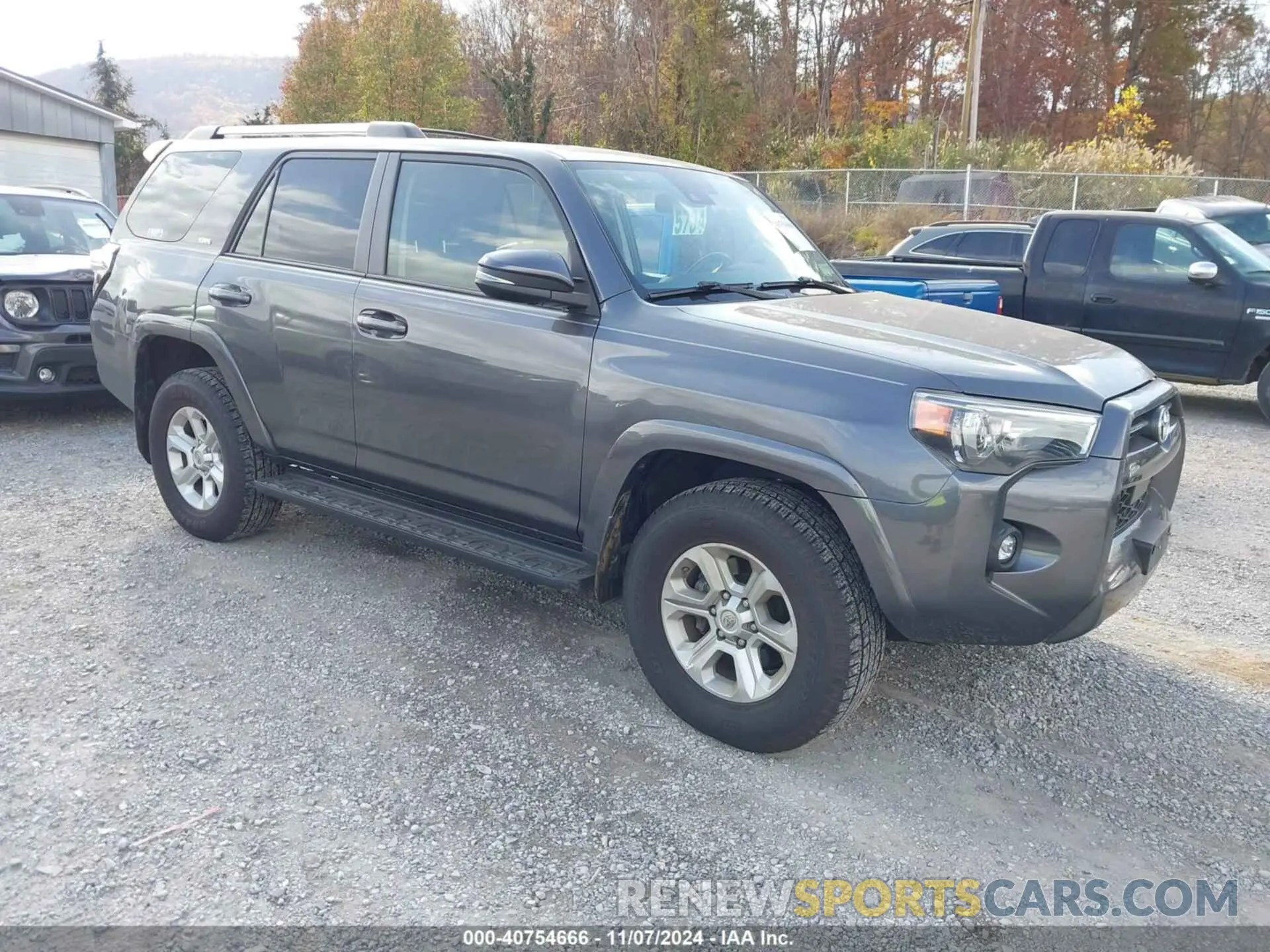 1 Photograph of a damaged car JTENU5JR6M5846545 TOYOTA 4RUNNER 2021