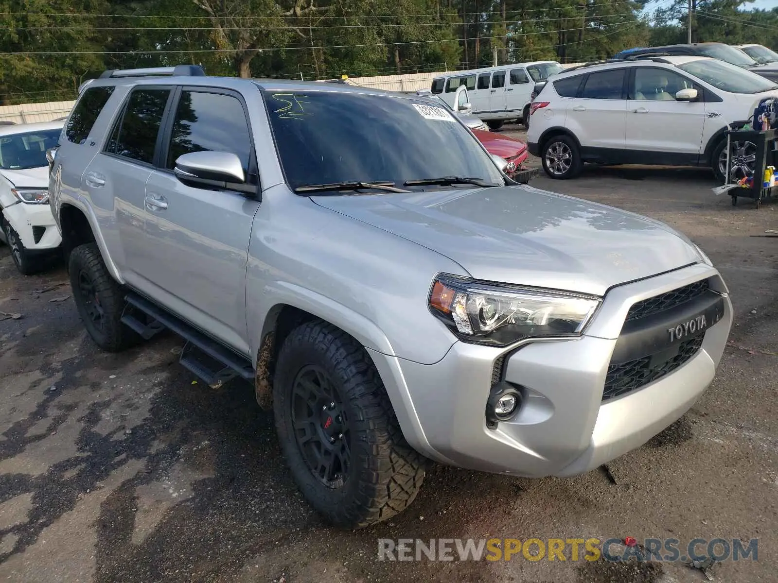 1 Photograph of a damaged car JTENU5JR6M5921051 TOYOTA 4RUNNER 2021