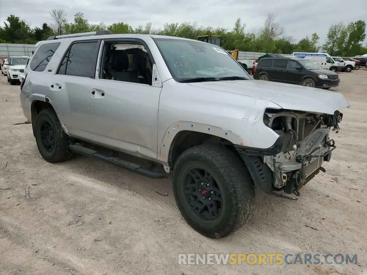 4 Photograph of a damaged car JTENU5JR7M5876136 TOYOTA 4RUNNER 2021