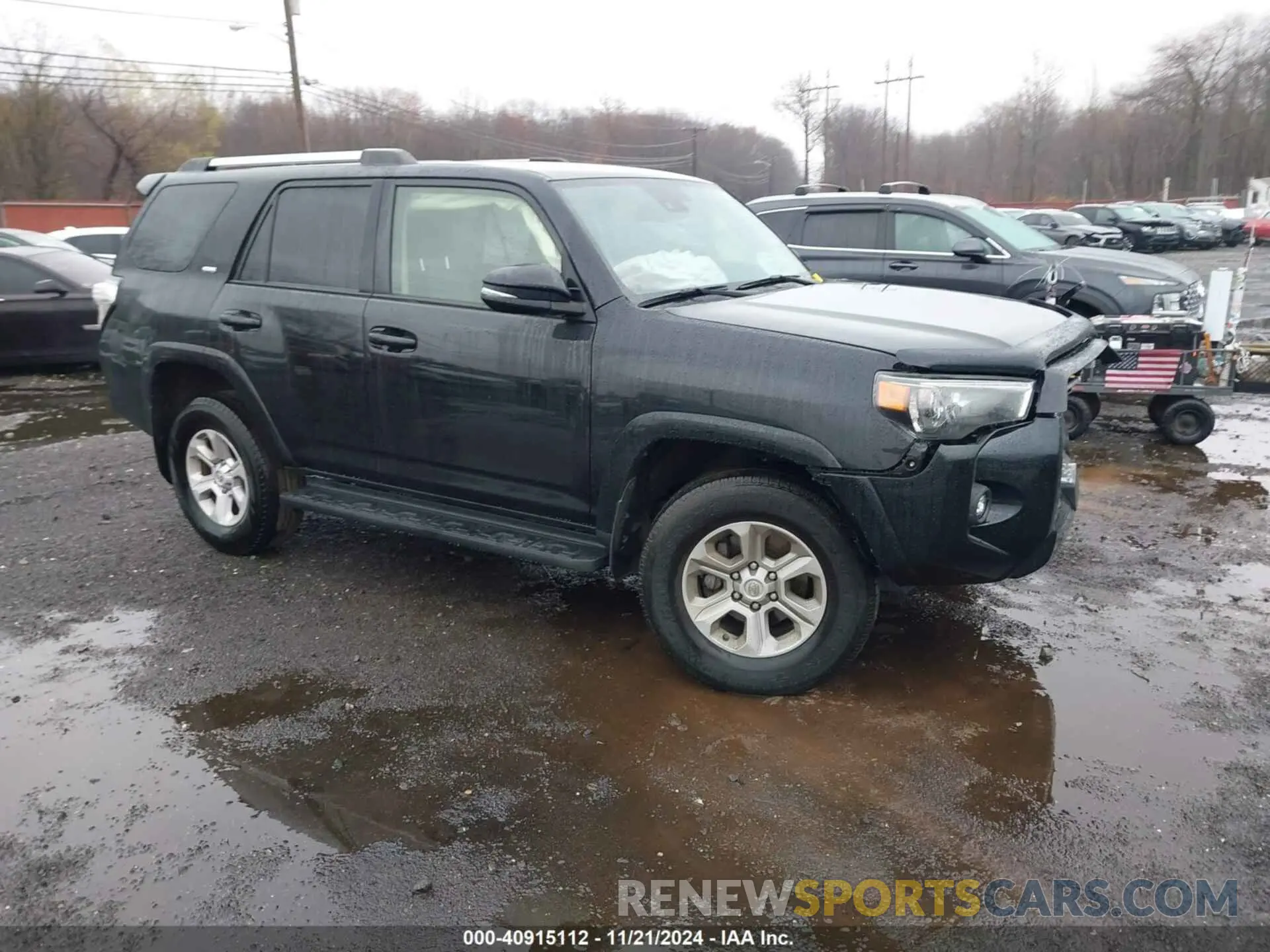 1 Photograph of a damaged car JTENU5JR7M5933452 TOYOTA 4RUNNER 2021