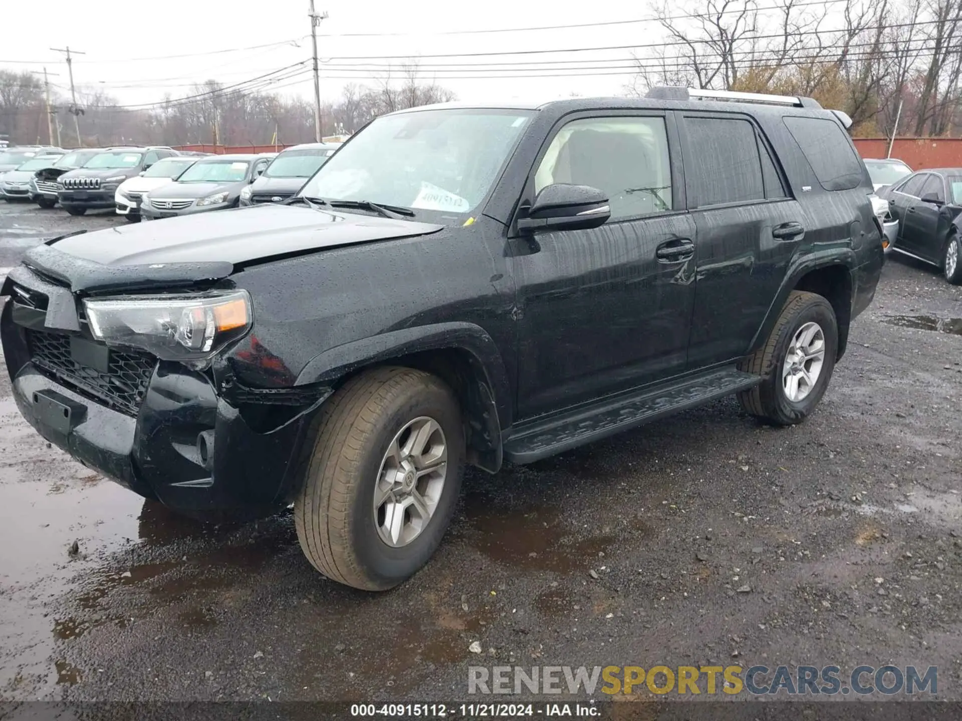 2 Photograph of a damaged car JTENU5JR7M5933452 TOYOTA 4RUNNER 2021