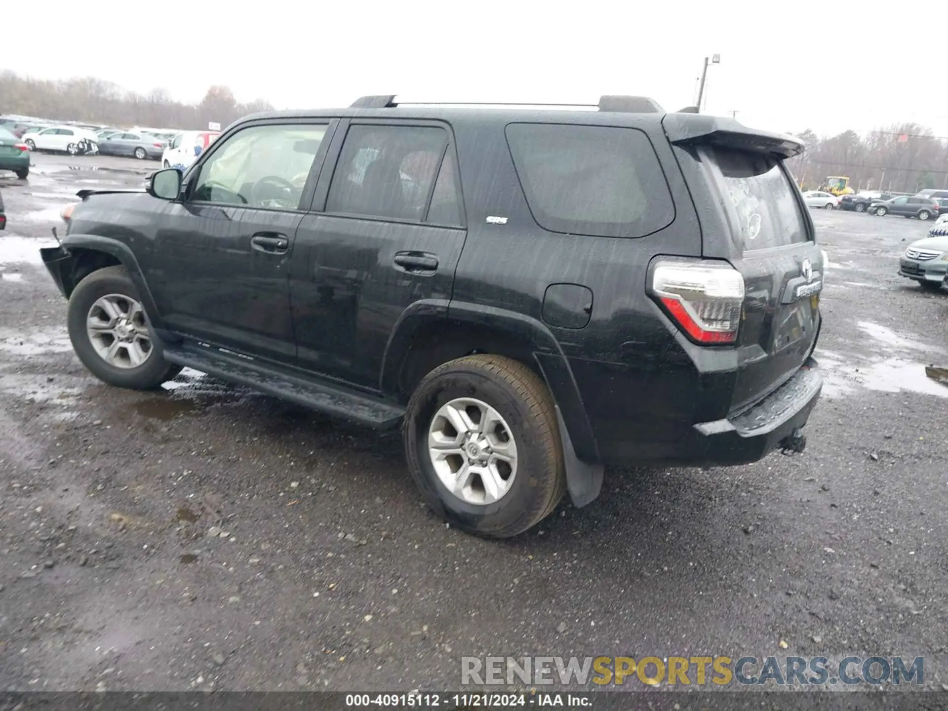 3 Photograph of a damaged car JTENU5JR7M5933452 TOYOTA 4RUNNER 2021