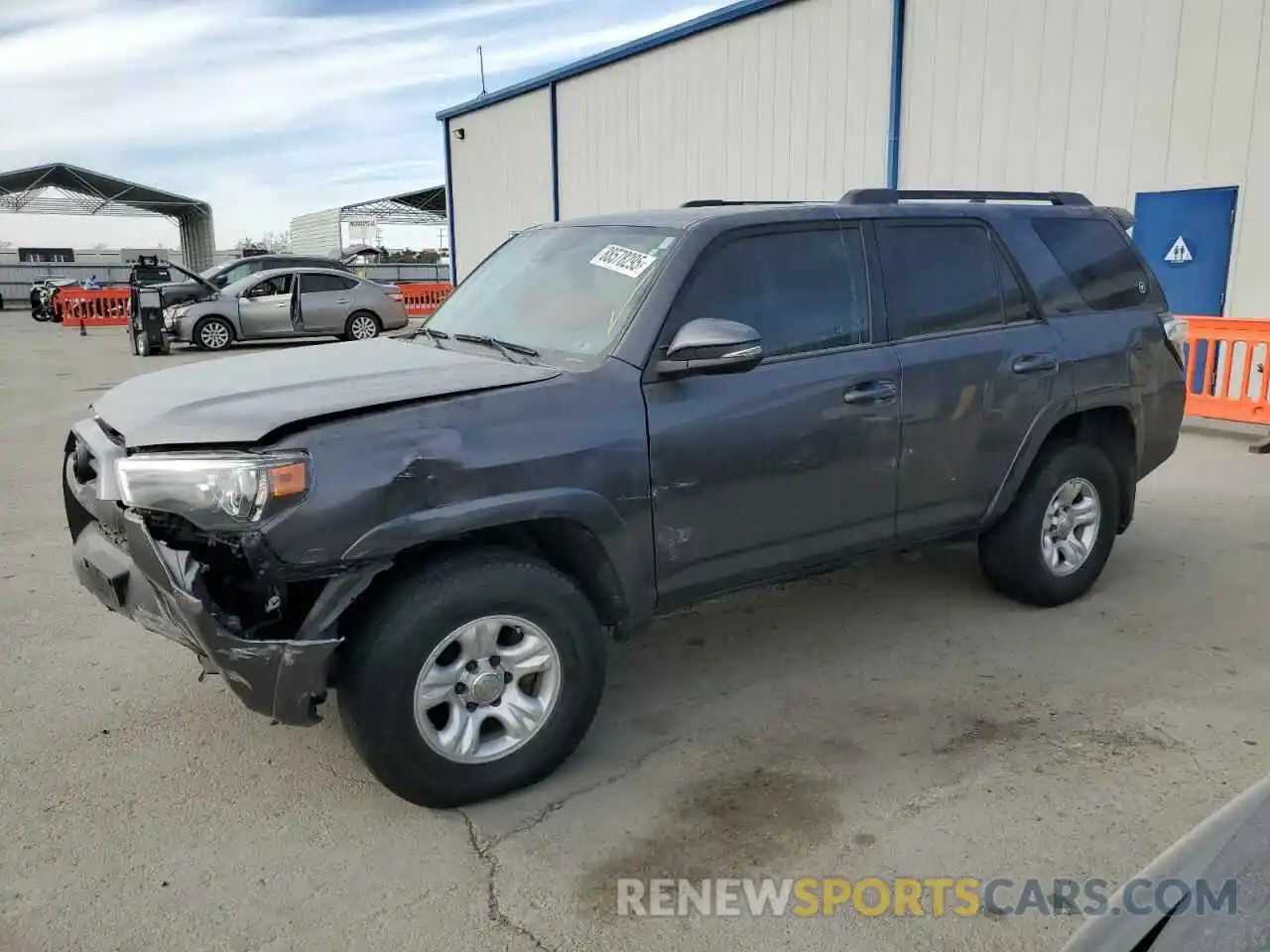 1 Photograph of a damaged car JTENU5JR8M5856414 TOYOTA 4RUNNER 2021