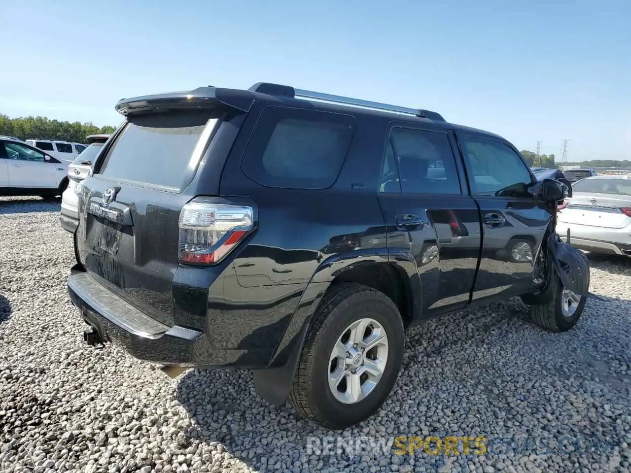 3 Photograph of a damaged car JTENU5JR8M5873357 TOYOTA 4RUNNER 2021