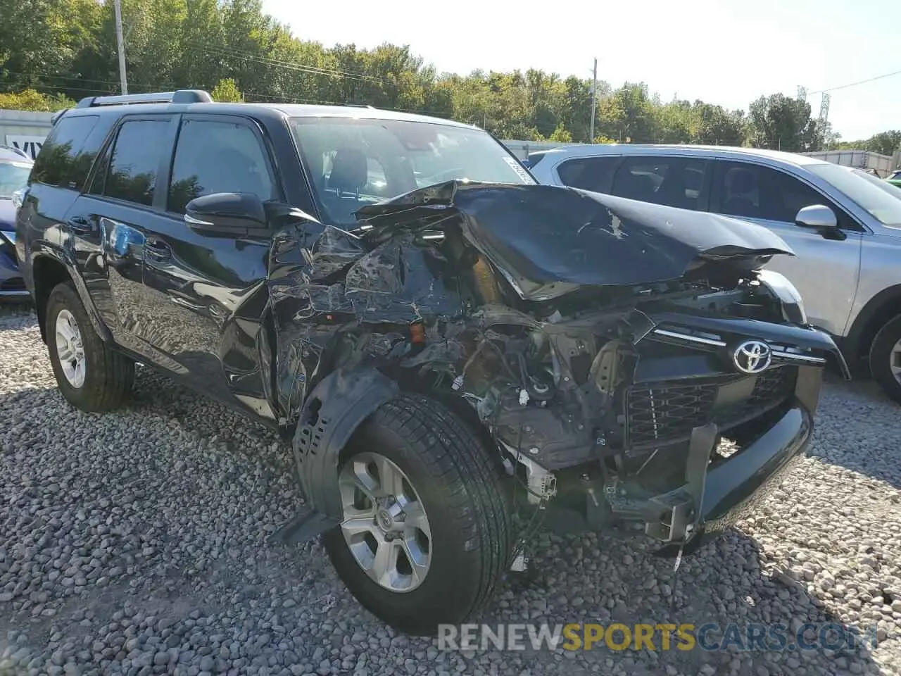 4 Photograph of a damaged car JTENU5JR8M5873357 TOYOTA 4RUNNER 2021