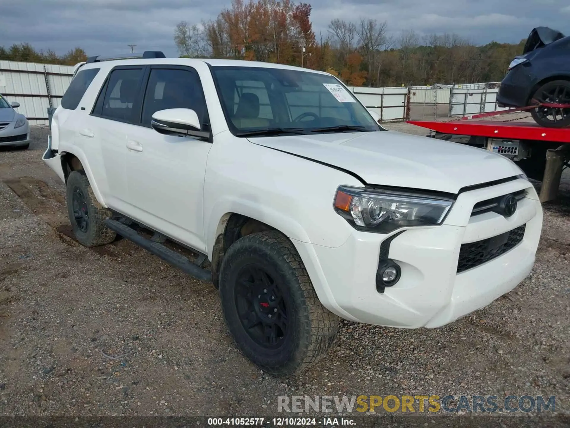 1 Photograph of a damaged car JTENU5JR8M5895911 TOYOTA 4RUNNER 2021