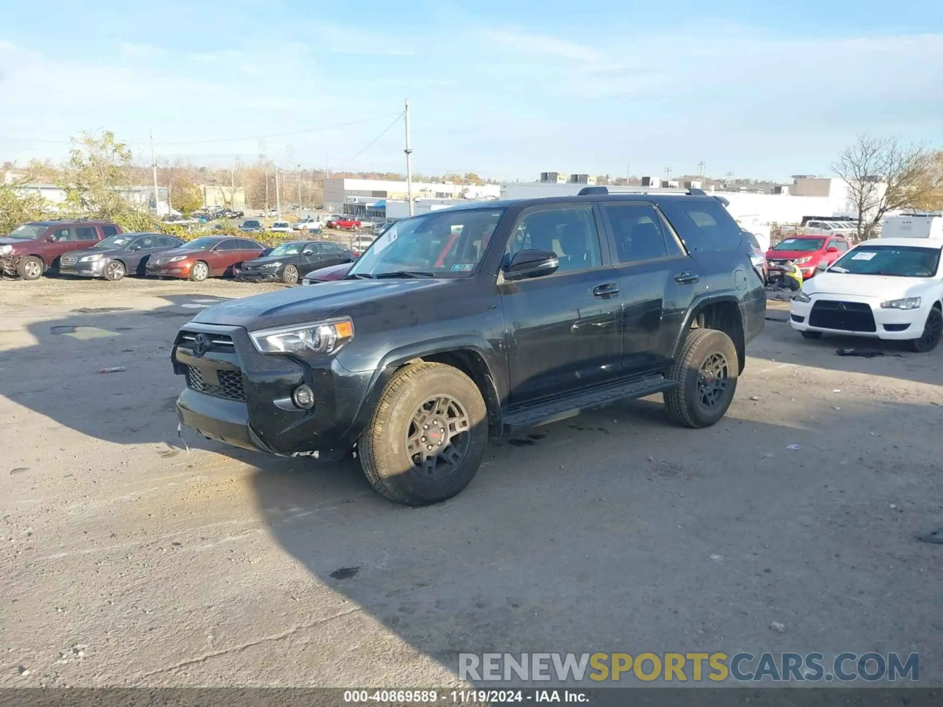 2 Photograph of a damaged car JTENU5JR8M5908270 TOYOTA 4RUNNER 2021