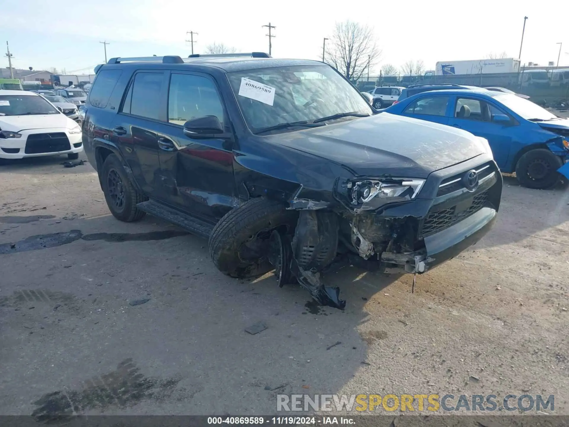 6 Photograph of a damaged car JTENU5JR8M5908270 TOYOTA 4RUNNER 2021