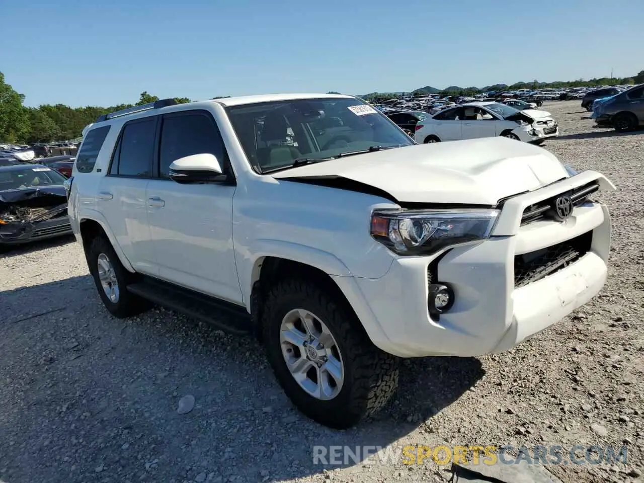4 Photograph of a damaged car JTENU5JR8M5936098 TOYOTA 4RUNNER 2021