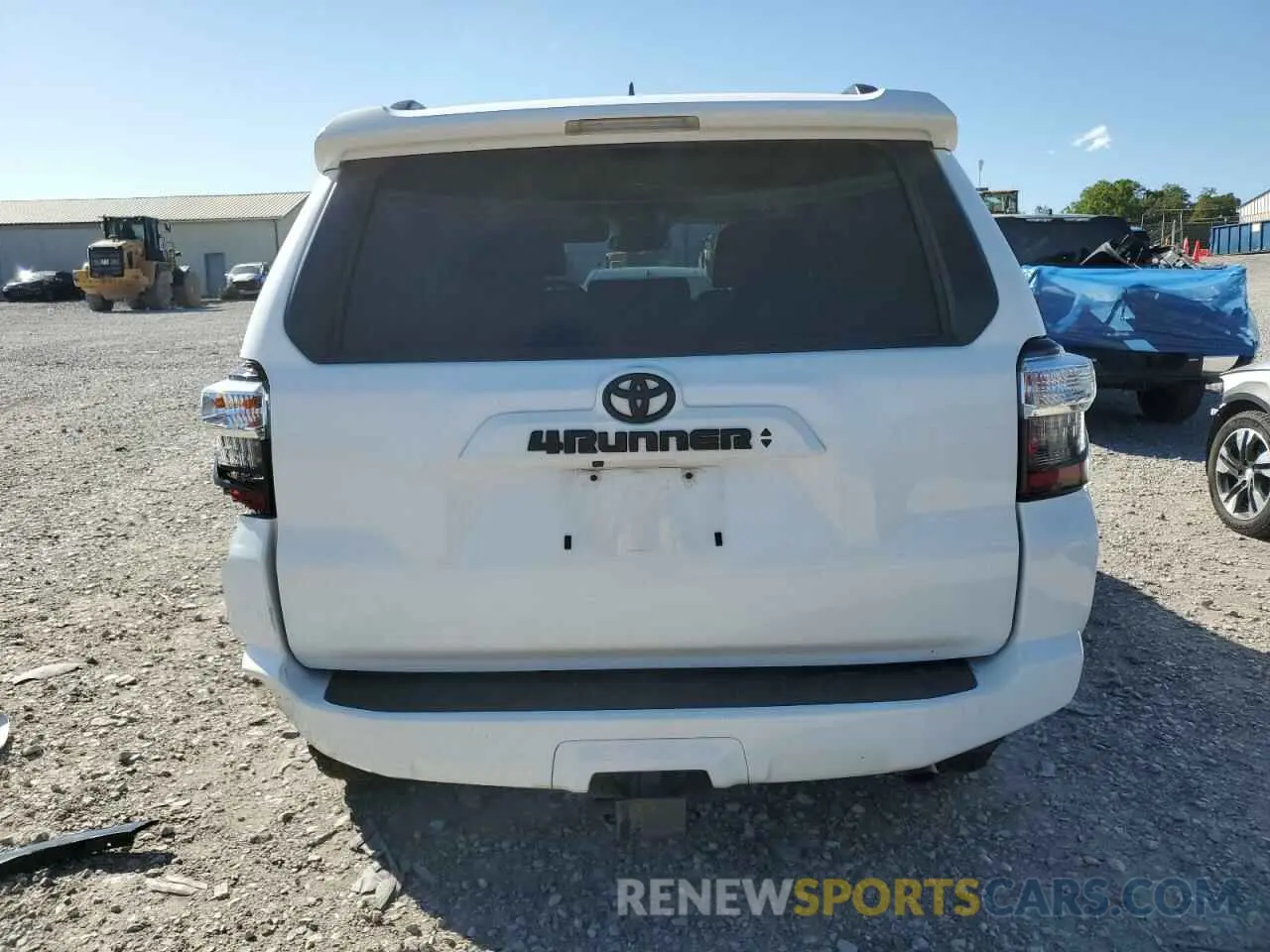 6 Photograph of a damaged car JTENU5JR8M5936098 TOYOTA 4RUNNER 2021