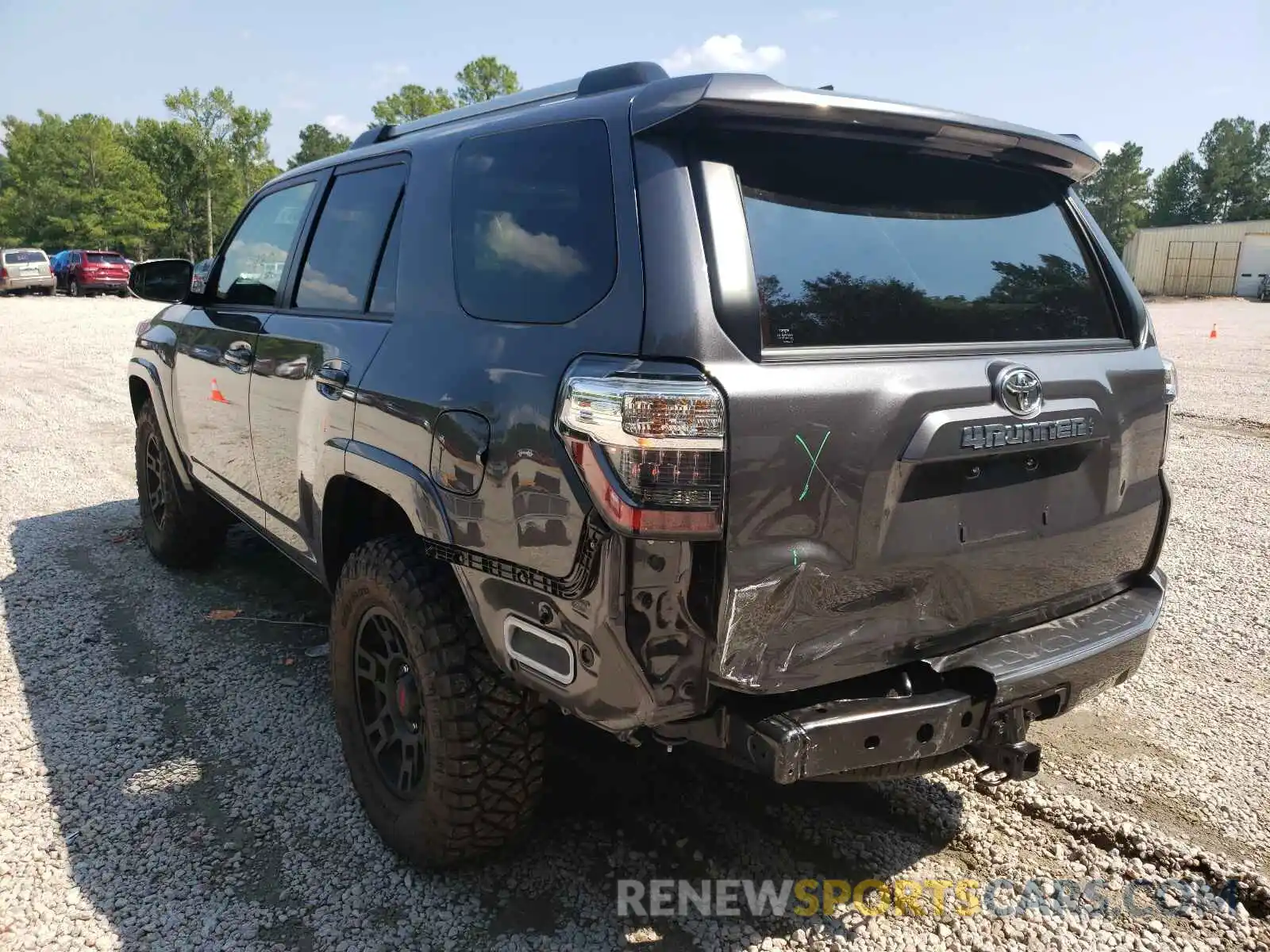 3 Photograph of a damaged car JTENU5JR8M5940376 TOYOTA 4RUNNER 2021