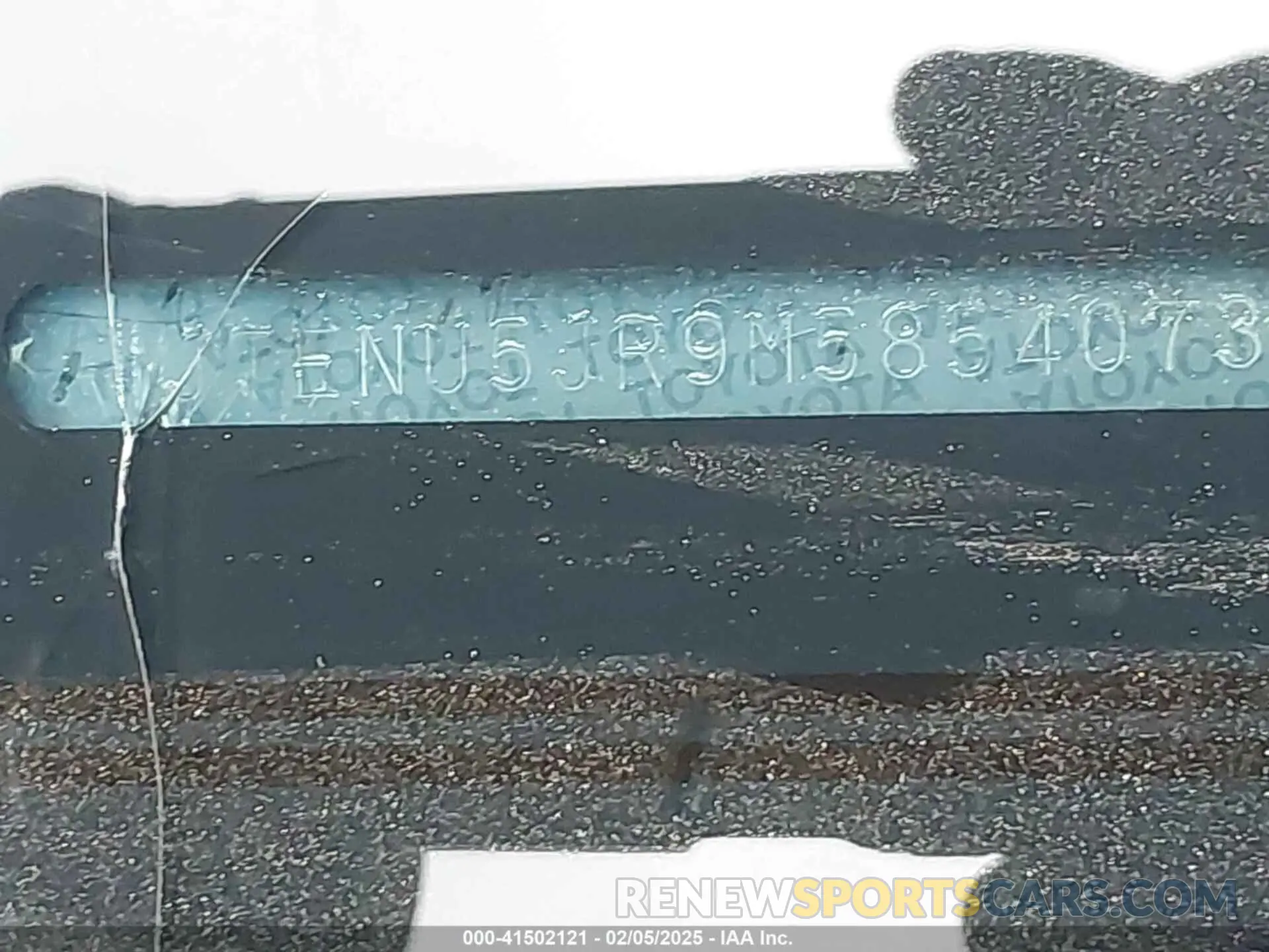 9 Photograph of a damaged car JTENU5JR9M5854073 TOYOTA 4RUNNER 2021