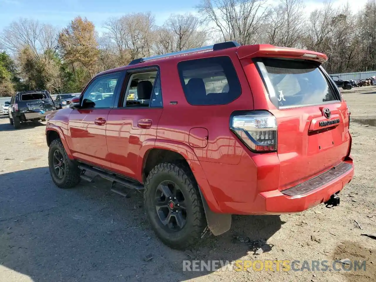 2 Photograph of a damaged car JTENU5JR9M5865462 TOYOTA 4RUNNER 2021