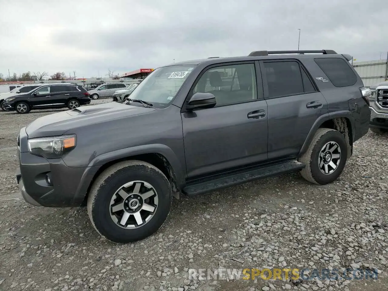 1 Photograph of a damaged car JTEPU5JR0M5928702 TOYOTA 4RUNNER 2021