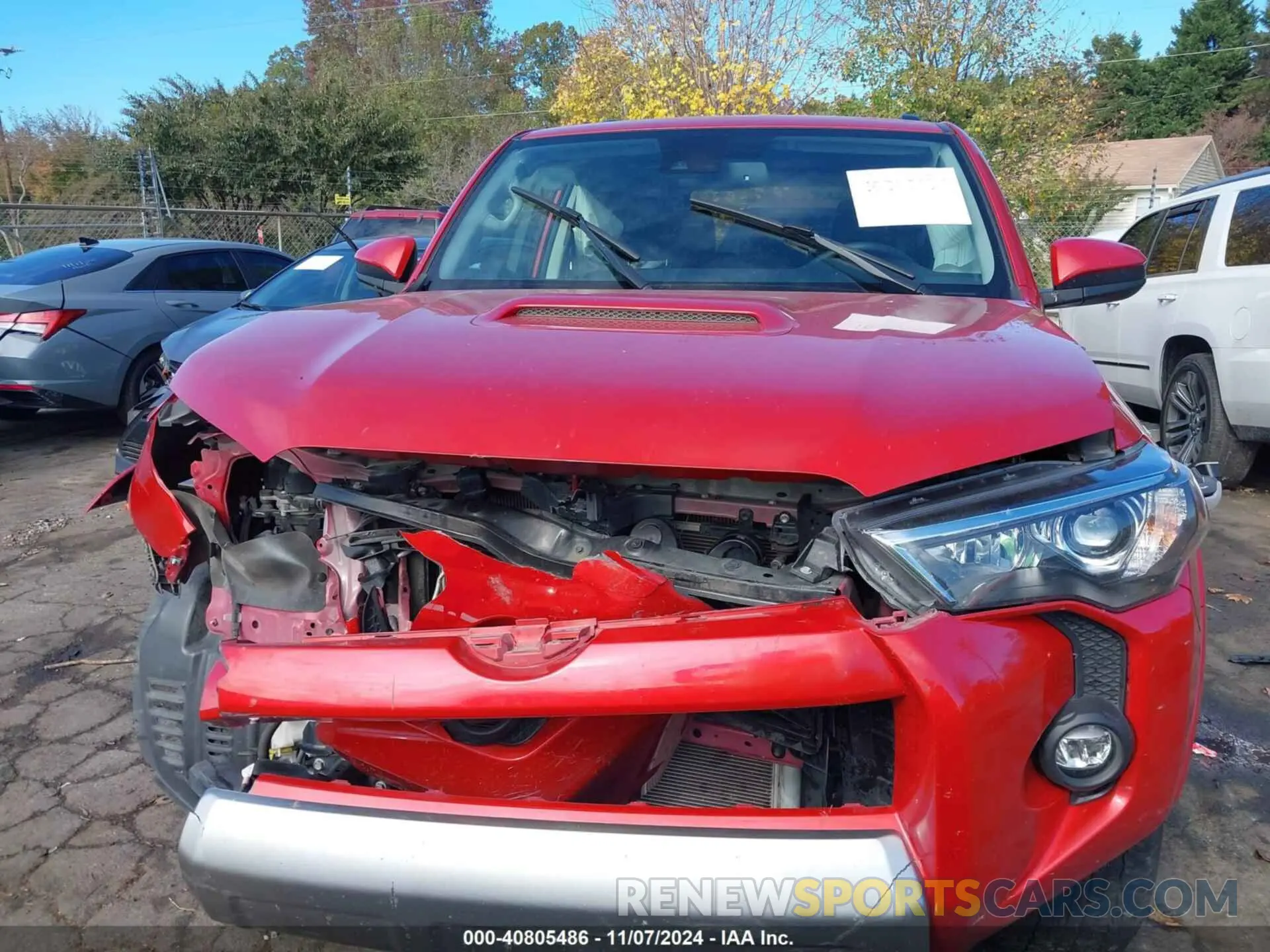 12 Photograph of a damaged car JTEPU5JR0M5929414 TOYOTA 4RUNNER 2021