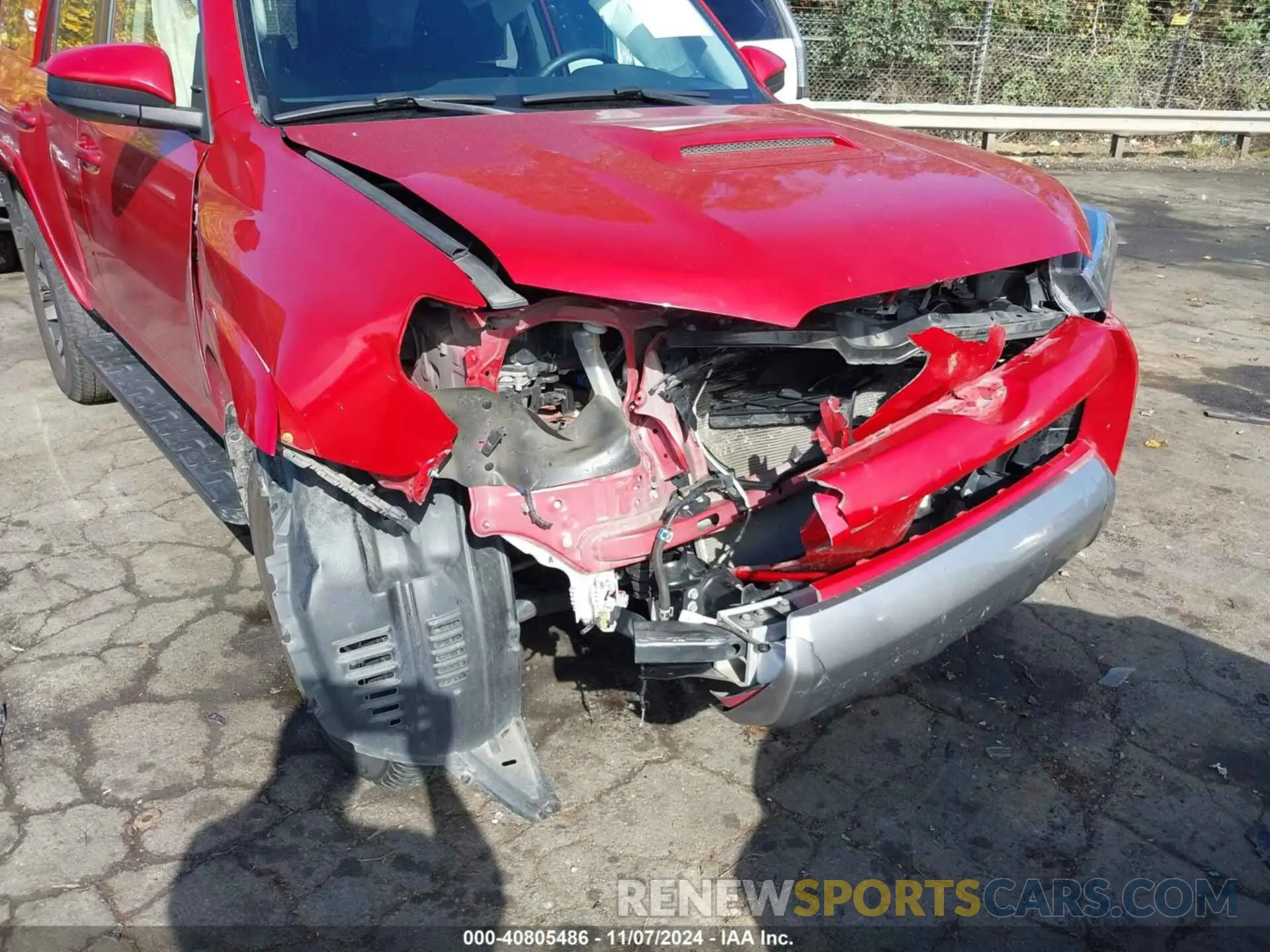 6 Photograph of a damaged car JTEPU5JR0M5929414 TOYOTA 4RUNNER 2021